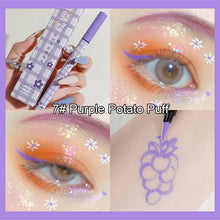 Load image into Gallery viewer, Waterproof Smooth Colorful Eyeliner Pencil Matte Long Lasting Not Blooming Black Eyeliner Pen Liquid Eye Liner Makeup Cosmetics