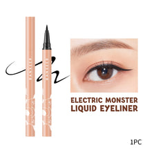 Load image into Gallery viewer, Eyeliner Waterproof Long Lasting Drying Smooth Eye Liner Pen Black Liquid Eye Eyeliner Pencil Makeup for Women Cosmetics