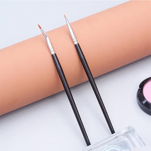 Load image into Gallery viewer, Professional Soft Multi Eyeliner Brush Fine Concealer Brush Angle Bend Eyeliner Brush Lying Silkworm Outline Brush Eye Liner Makeup Tools