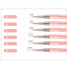 Load image into Gallery viewer, Acrylic Diamond Nail Art Pencil Nail Art Brush Manicure Tools Lines Stripe Flower Nail Art Painting Drawing Line Brush