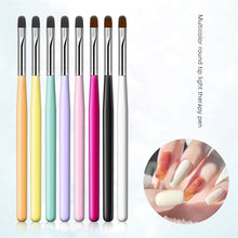 Load image into Gallery viewer, Nails Art Brush Pattern Painting DIY Nail Art Acrylic UV Gel Extension Builder Coating Pen Creative Manicure Accessories Tool