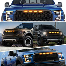 Load image into Gallery viewer, 4Pcs/Set LED Grille Light Car 4LED Front Grille Light Lighting Eagle Eye Lamp for Vehicles Off Road Trunk SUV Toyota Tacoma