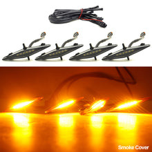 Load image into Gallery viewer, 4Pcs LED Front Grille Lights White Amber Light External Grille Lamps Daytime Running Lamps For Toyota 4Runner TRD Pro 2014-2019