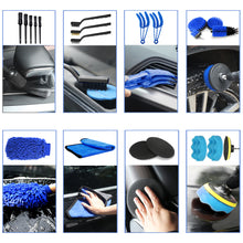 Load image into Gallery viewer, 22Pcs/Set Car Detailing Brush Set Cleaning Brushes Power Scrubber Drill Brush For Car Leather Air Vents Rim Cleaning Dirt Dust Clean Tools