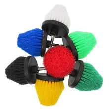 Load image into Gallery viewer, 2.5'' Car Electric Scrubber Brush Drill Extension Rod All Purpose Cleaner Car Detailing Brush Tool Rim Brush Set Cleaning