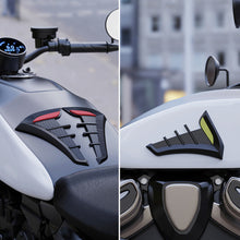Load image into Gallery viewer, 2Pcs Car Decorative Side Tank Knee Pad Fender Stickers For Body Retro Gas Fuel Tank Dashboard Auto Motorcycle Scooter Decoration