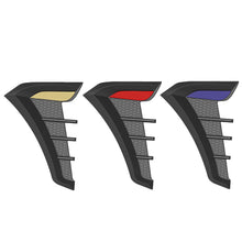 Load image into Gallery viewer, 2Pcs Car Decorative Side Tank Knee Pad Fender Stickers For Body Retro Gas Fuel Tank Dashboard Auto Motorcycle Scooter Decoration