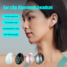 Load image into Gallery viewer, Single Earclip Fone Bluetooth Earphones Wireless Headphones Sports Headset Gamer No Ear Pain TWS Earbuds Blutooth Earphone