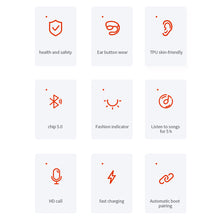 Load image into Gallery viewer, Single Earclip Fone Bluetooth Earphones Wireless Headphones Sports Headset Gamer No Ear Pain TWS Earbuds Blutooth Earphone