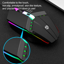 Load image into Gallery viewer, USB Wired Coumpter Gaming Mouse Colorful Glowing Ergonomic Gaming Mouse 4 Button 1600DPI LED Gamer Mice For PC Laptop