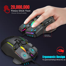 Load image into Gallery viewer, USB Gaming Mouse Computer Mouse RGB Backlight Mause Gamer 10 Buttons Programming 7200dpi Ergonomic Gaming Mouse For Computer