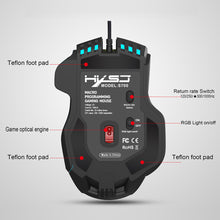 Load image into Gallery viewer, USB Gaming Mouse Computer Mouse RGB Backlight Mause Gamer 10 Buttons Programming 7200dpi Ergonomic Gaming Mouse For Computer