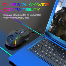 Load image into Gallery viewer, USB Gaming Mouse Computer Mouse RGB Backlight Mause Gamer 10 Buttons Programming 7200dpi Ergonomic Gaming Mouse For Computer