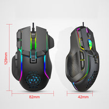 Load image into Gallery viewer, USB Gaming Mouse Computer Mouse RGB Backlight Mause Gamer 10 Buttons Programming 7200dpi Ergonomic Gaming Mouse For Computer