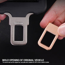 Load image into Gallery viewer, Universal Car Seat Belt Buckle Clip Car Safety Buckle Hidden Seat Belt Buckle Thickened Plug Seat Accessories