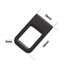 Load image into Gallery viewer, Universal Car Seat Belt Buckle Clip Car Safety Buckle Hidden Seat Belt Buckle Thickened Plug Seat Accessories