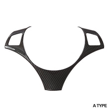 Load image into Gallery viewer, Carbon Fiber Car Steering Wheel Panel Decoration Cover Trim Accessories Moulding Sticker for BMW 1 3 Series E87 E90 E92 E93 2006-2012