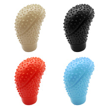 Load image into Gallery viewer, Car Manual Silicone Gear Shift Head Knob Cover MT Shift Knob Sleeves Case Skin Protector Styling Accessories