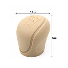 Load image into Gallery viewer, Universal 6Speed Car Silicone Gear Shift Knob Cover Gear Shift Non-Slip Grip Handle Protective Covers Interior Accessories