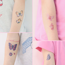 Load image into Gallery viewer, Colorful Butterfly Tattoo Stickers Waterproof Long Lasting Tattoo Stickers Temporary Body Art Tattoo