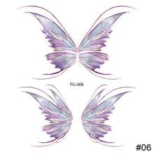 Load image into Gallery viewer, Small Fresh Colorful Tattoo Stickers Butterfly Flower Tattoo Waterproof Long Lasting Tattoo Stickers Temporary Body Art