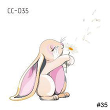 Load image into Gallery viewer, Cartoon Cute Animal Tattoo Stickers Temporary Body Art Tattoo Waterproof Long Lasting Tattoo Stickers
