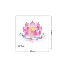 Load image into Gallery viewer, Colorful Small Fresh Flower Tattoo Stickers Temporary Body Art Tattoo Waterproof Long Lasting Tattoo Stickers