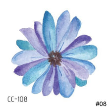 Load image into Gallery viewer, Colorful Small Fresh Flower Tattoo Stickers Temporary Body Art Tattoo Waterproof Long Lasting Tattoo Stickers