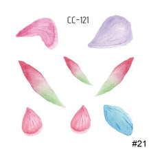 Load image into Gallery viewer, Colorful Small Fresh Flower Tattoo Stickers Temporary Body Art Tattoo Waterproof Long Lasting Tattoo Stickers