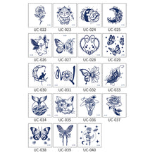 Load image into Gallery viewer, Small Fresh Single Pattern Tattoo Stickers Waterproof Long Lasting Tattoo Stickers Temporary Body Art Tattoo