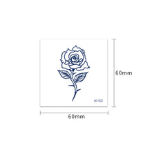 Load image into Gallery viewer, Small Fresh Single Pattern Tattoo Stickers Waterproof Long Lasting Tattoo Stickers Temporary Body Art Tattoo