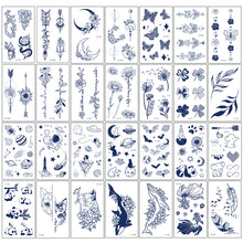 Load image into Gallery viewer, Small Fresh Tattoo Stickers Temporary Body Art Tattoo Waterproof Long Lasting Tattoo Stickers for Men Women