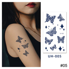 Load image into Gallery viewer, Small Fresh Tattoo Stickers Temporary Body Art Tattoo Waterproof Long Lasting Tattoo Stickers for Men Women