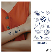 Load image into Gallery viewer, Small Fresh Tattoo Stickers Temporary Body Art Tattoo Waterproof Long Lasting Tattoo Stickers for Men Women