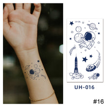 Load image into Gallery viewer, Small Fresh Tattoo Stickers Temporary Body Art Tattoo Waterproof Long Lasting Tattoo Stickers for Men Women