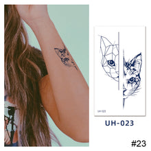Load image into Gallery viewer, Small Fresh Tattoo Stickers Temporary Body Art Tattoo Waterproof Long Lasting Tattoo Stickers for Men Women