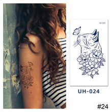 Load image into Gallery viewer, Small Fresh Tattoo Stickers Temporary Body Art Tattoo Waterproof Long Lasting Tattoo Stickers for Men Women