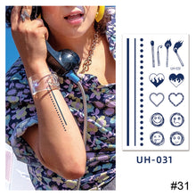 Load image into Gallery viewer, Small Fresh Tattoo Stickers Temporary Body Art Tattoo Waterproof Long Lasting Tattoo Stickers for Men Women