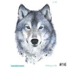 Load image into Gallery viewer, Wolf Pattern Arm Tattoo Stickers Waterproof Long Lasting Tattoo Stickers Personalized Temporary Tattoo for Men