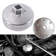 Load image into Gallery viewer, Replacement for Mercedes Benz 74mm 14 Flute Aluminum Oil Filter Wrench Socket Remover Tool Car Accessories