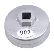 Load image into Gallery viewer, Aluminum Alloy Cap 67mm 14Flutes Oil Filter Wrench Car Hand Tool Housing Tool Socket Remover Tool for Mazda, Ford, Geely