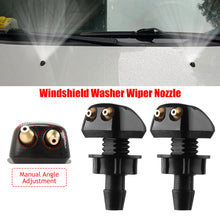 Load image into Gallery viewer, 2Pcs Universal Front Windshield Washer Wiper Nozzle Sprayer for Honda City Odyssey Civic CRV HRV Legend Jazz RR VTi Fit Car Cleaning