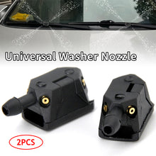 Load image into Gallery viewer, 2Pcs Universal Car Windscreen Washer Wiper Blade Water Spray Jets Nozzles Mounted Onto 8mm 9mm Wiper Arm Adjusted 4 Way Upgrade