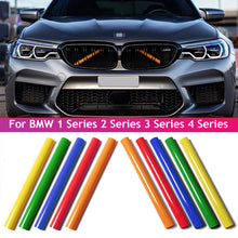 Load image into Gallery viewer, 2Pcs Car Front Grille Trim Strips For BMW F30 F31 F32 F33 F34 F36 F20 F21 F22 F23 G29 Car Sport Styling Decoration Accessories