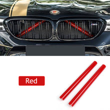 Load image into Gallery viewer, 2Pcs Car Front Grille Trim Strips For BMW F30 F31 F32 F33 F34 F36 F20 F21 F22 F23 G29 Car Sport Styling Decoration Accessories