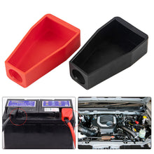 Load image into Gallery viewer, 2Pcs Car Battery Terminal Covers Negative Positive Cap Boat Insulating Protector Battery Insulating Covers Car Accessories