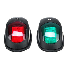 Load image into Gallery viewer, 2Pcs Waterproof Marine 12V LED Marine Navigation Light Starboards Red Port Side Signal Light Marine Hardware Boat Accessories
