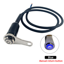 Load image into Gallery viewer, 12V LED Motorcycle Switch ON-OFF Handlebar Headlight Adjustable Mount Waterproof Power Switches Button Fog Light Spotlight