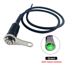 Load image into Gallery viewer, 12V LED Motorcycle Switch ON-OFF Handlebar Headlight Adjustable Mount Waterproof Power Switches Button Fog Light Spotlight