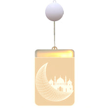 Load image into Gallery viewer, EID Mubarak Night Hanging Light Ramadan Decoration for Home Islam Muslim Party Decor Eid Al Adha Ramadan and Eid Ramadan Kareem